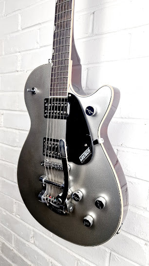 GRETSCH G5230T ELECTROMATIC JET FT WITH BIGSBY AIRLINE SILVER ELECTRIC GUITAR