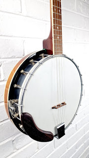 J WALKER 4 STRING RESONATOR BANJO
