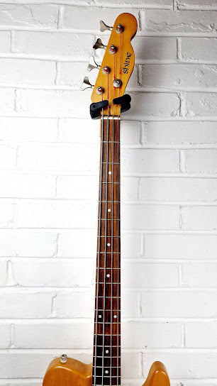 SHINE 4 STRING SBA 704 NATURAL TELECASTER BASS GUITAR