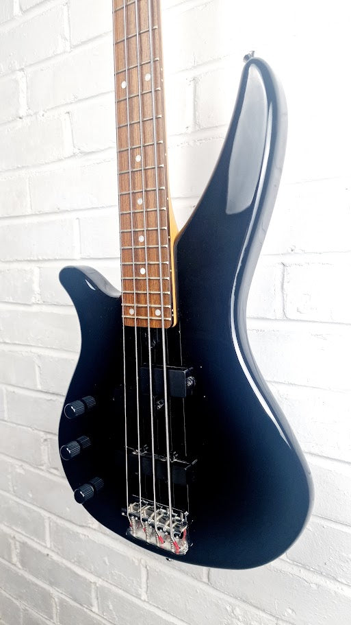 YAMAHA RBX270L BLACK LEFT HANDED 4 STRING BASS GUITAR
