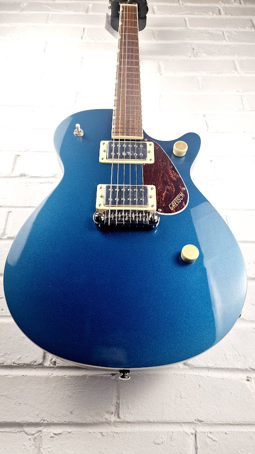 GRETSCH STREAMLINER JET CLUB SINGLE-CUT WITH WRAPAROUND DARK DENIM