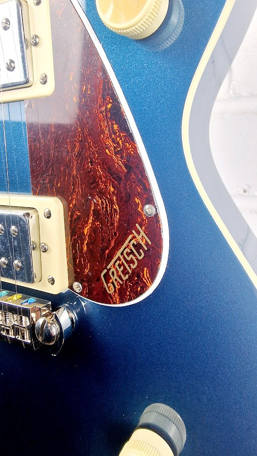 GRETSCH STREAMLINER JET CLUB SINGLE-CUT WITH WRAPAROUND DARK DENIM