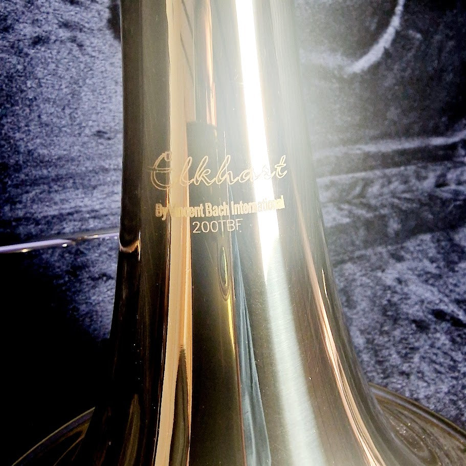 ELKHART BY VINCENT BACH 200 TBF TENOR TROMBONE – Bb WITH CASE