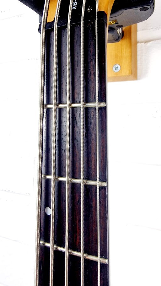 WASHBURN XB500 BANTAM 5 STRING ACTIVE BASS TRANSPARENT GREEN