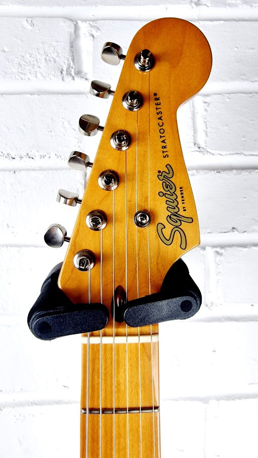 FENDER SQUIER CLASSIC VIBE 50'S 2 TONE SUNBURST ELECTRIC GUITAR