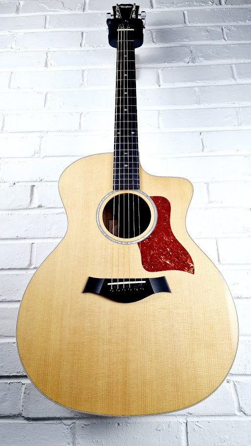 TAYLOR 214CE-K DLX ELECTRO ACOUSTIC GUITAR + TAYLOR HARD CASE