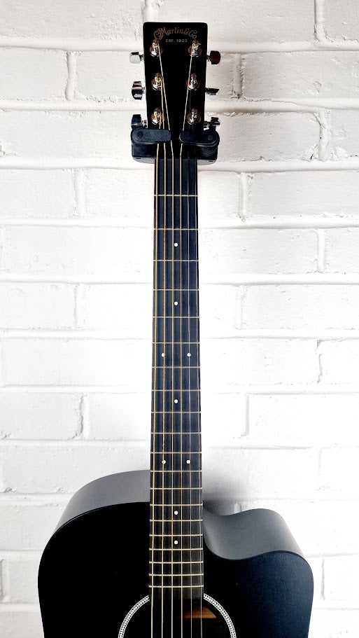 MARTIN DCXAE BLACK ELECTRO ACOUSTIC GUITAR