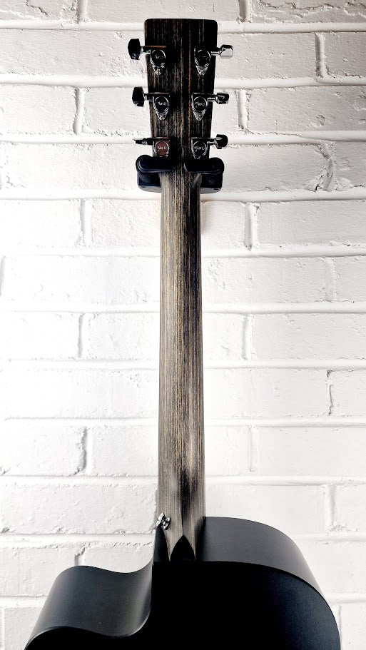 MARTIN DCXAE BLACK ELECTRO ACOUSTIC GUITAR