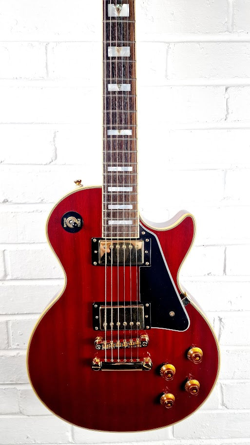 EPIPHONE LES PAUL CUSTOM PRO OUTFIT 100TH ANNIVERSARY CHERRY + CASE