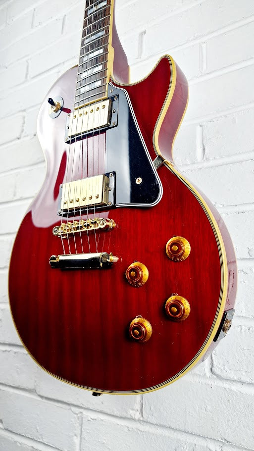 EPIPHONE LES PAUL CUSTOM PRO OUTFIT 100TH ANNIVERSARY CHERRY + CASE