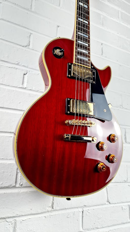 EPIPHONE LES PAUL CUSTOM PRO OUTFIT 100TH ANNIVERSARY CHERRY + CASE
