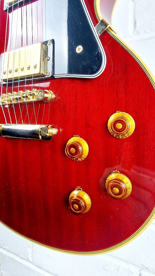 EPIPHONE LES PAUL CUSTOM PRO OUTFIT 100TH ANNIVERSARY CHERRY + CASE