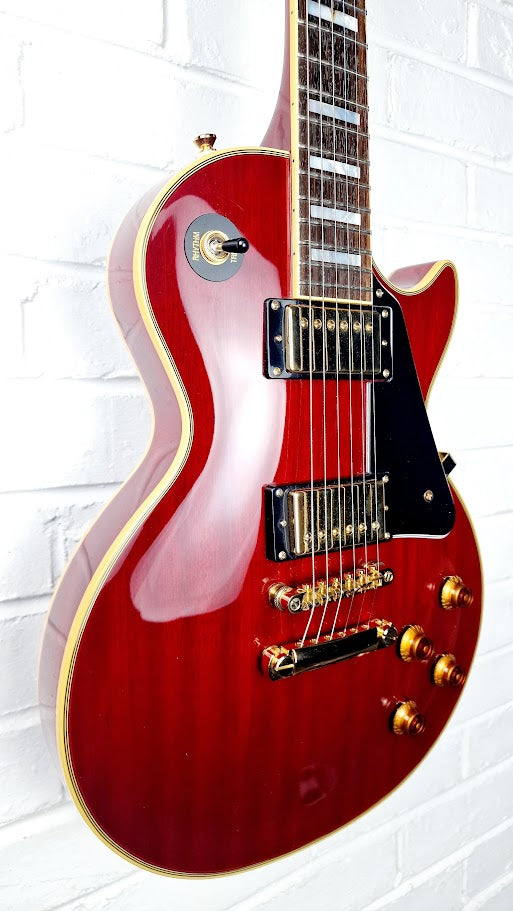 EPIPHONE LES PAUL CUSTOM PRO OUTFIT 100TH ANNIVERSARY CHERRY + CASE