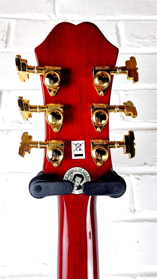 EPIPHONE LES PAUL CUSTOM PRO OUTFIT 100TH ANNIVERSARY CHERRY + CASE