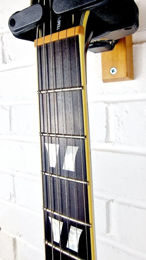 SCHECTER DIAMOND SERIES TEMPEST CUSTOM BLACK ELECTRIC GUITAR