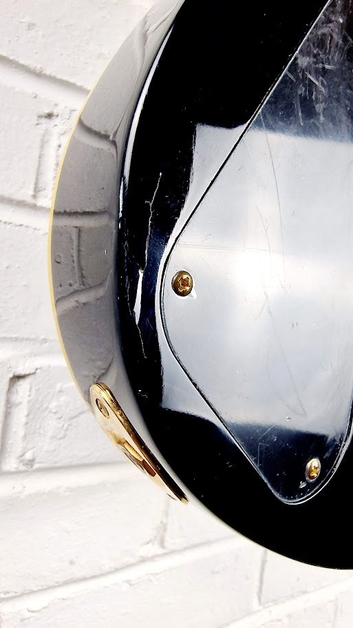 SCHECTER DIAMOND SERIES TEMPEST CUSTOM BLACK ELECTRIC GUITAR