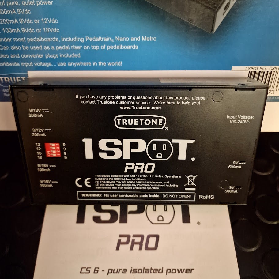 TRUETONE 1 SPOT PRO CS6 LOW PROFILE POWER SUPPLY