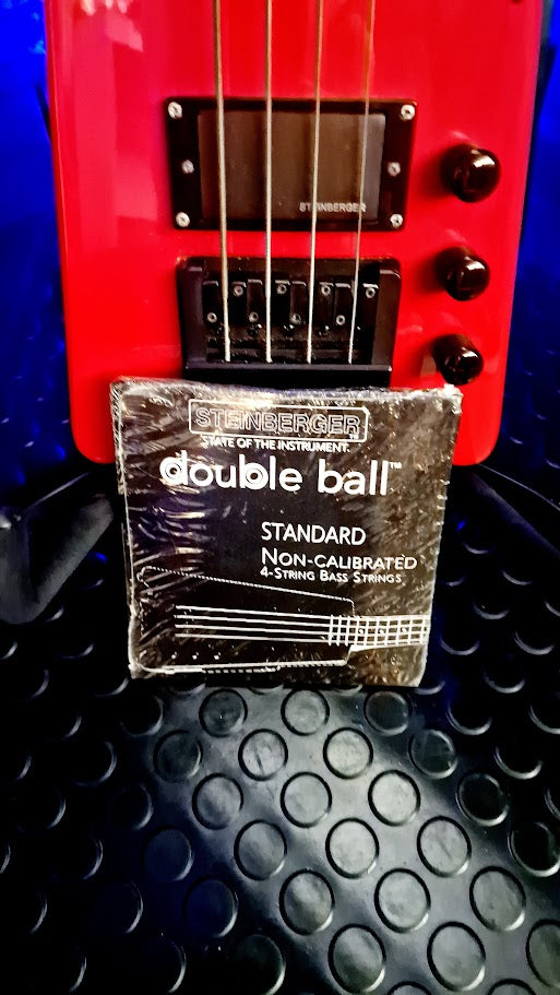 SPIRIT BY STEINBERGER XT-2 HOT ROD RED 4 STRING HEADLESS BASS GUITAR