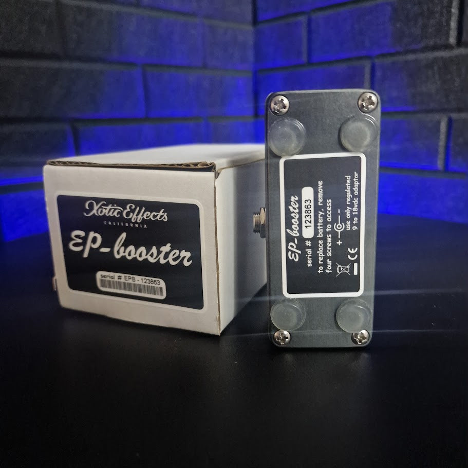 XOTIC EFFECTS EP BOOSTER GUITAR PEDAL