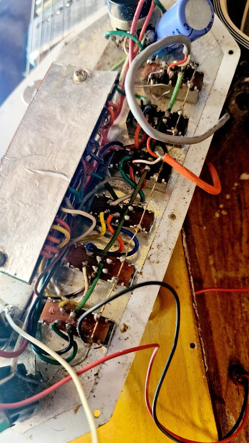 KAY LES PAUL EFFECTOR TOBACCO BURST ELECTRIC GUITAR *SPARES/REPAIRS*