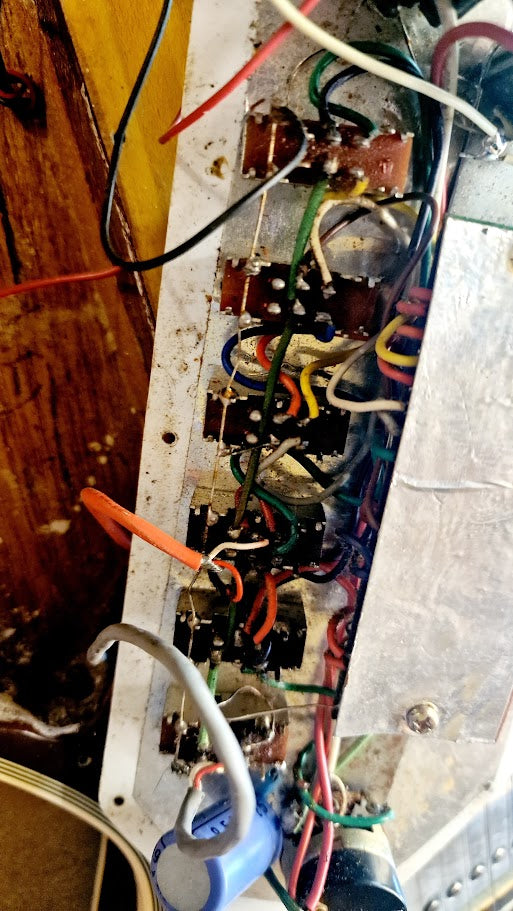 KAY LES PAUL EFFECTOR TOBACCO BURST ELECTRIC GUITAR *SPARES/REPAIRS*