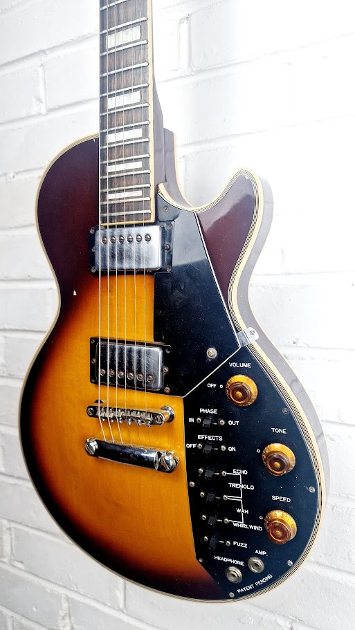 KAY LES PAUL EFFECTOR TOBACCO BURST ELECTRIC GUITAR *SPARES/REPAIRS*