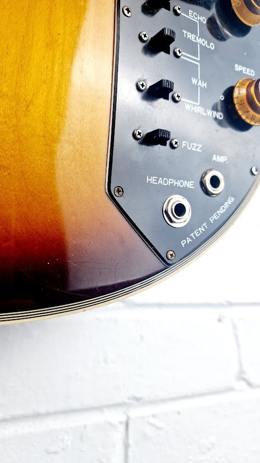 KAY LES PAUL EFFECTOR TOBACCO BURST ELECTRIC GUITAR *SPARES/REPAIRS*