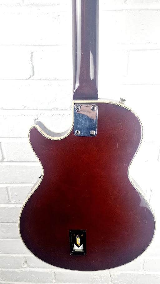 KAY LES PAUL EFFECTOR TOBACCO BURST ELECTRIC GUITAR *SPARES/REPAIRS*