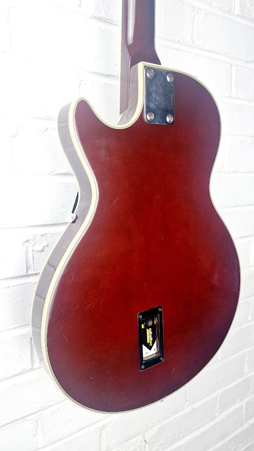 KAY LES PAUL EFFECTOR TOBACCO BURST ELECTRIC GUITAR *SPARES/REPAIRS*