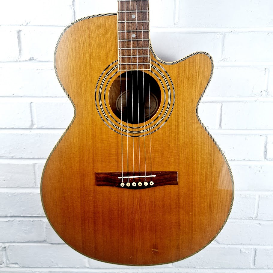 FENDER JG26S NS NATURAL ELECTRO ACOUSTIC GUITAR