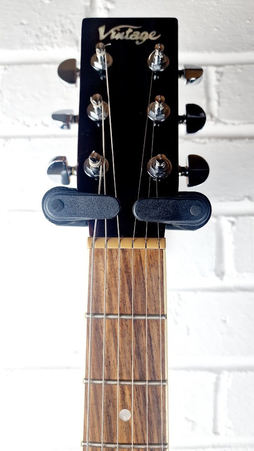 VINTAGE V300 NATURAL PARLOUR ACOUSTIC FOLK GUITAR