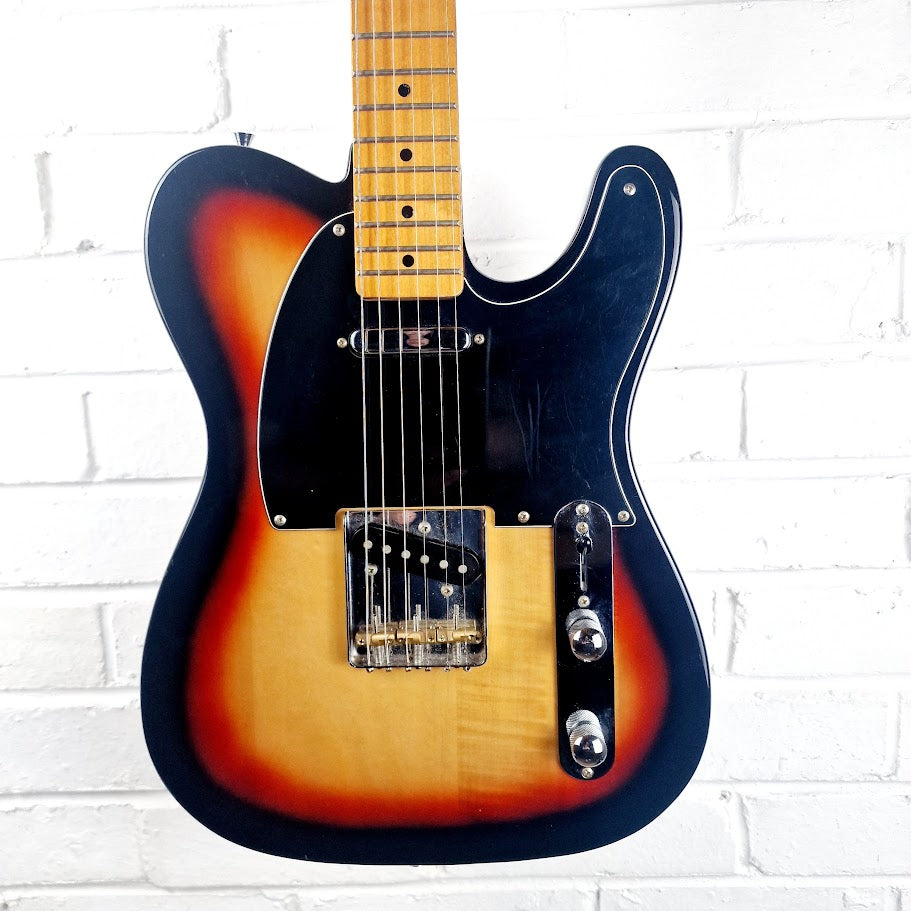 JIM DEACON SUNBURST TELECASTER ELECTRIC GUITAR