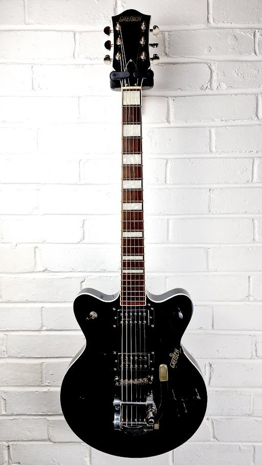 GRETSCH STREAMLINER G2655T BIGSBY BLACK ELECTRIC GUITAR + HARD CASE