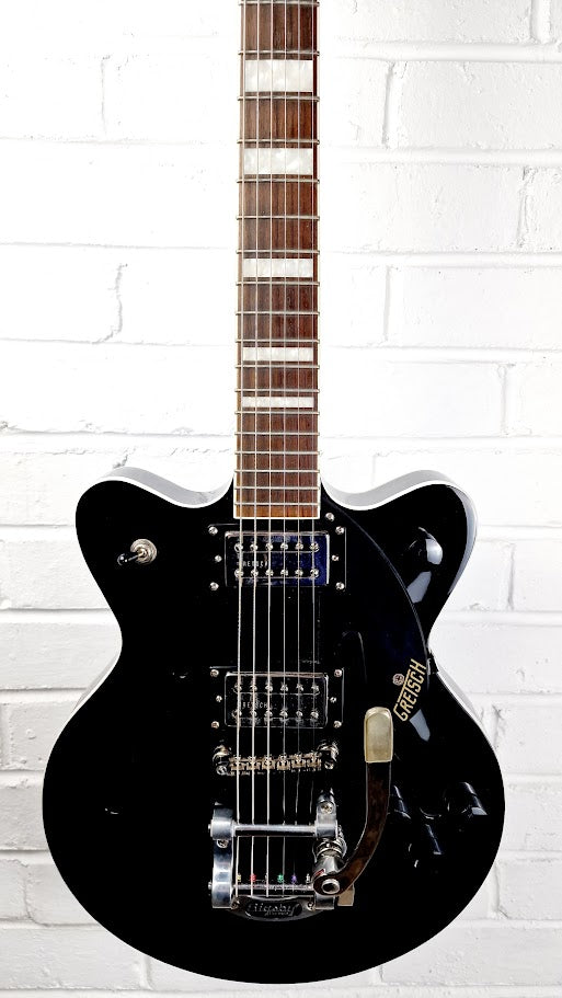 GRETSCH STREAMLINER G2655T BIGSBY BLACK ELECTRIC GUITAR + HARD CASE