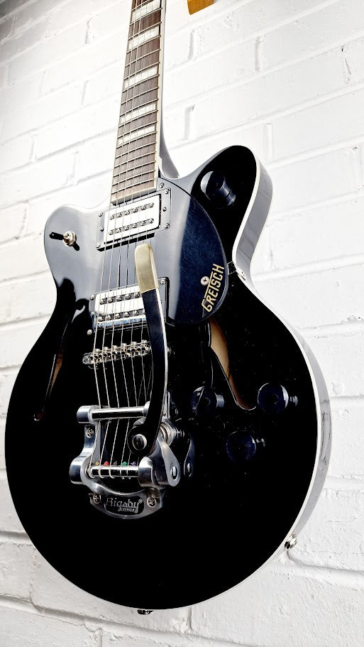 GRETSCH STREAMLINER G2655T BIGSBY BLACK ELECTRIC GUITAR + HARD CASE