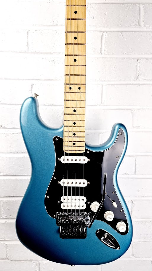 FENDER PLAYER STRATOCASTER FLOYD ROSE HSS TIDEPOOL BLUE ELECTRIC GUITAR