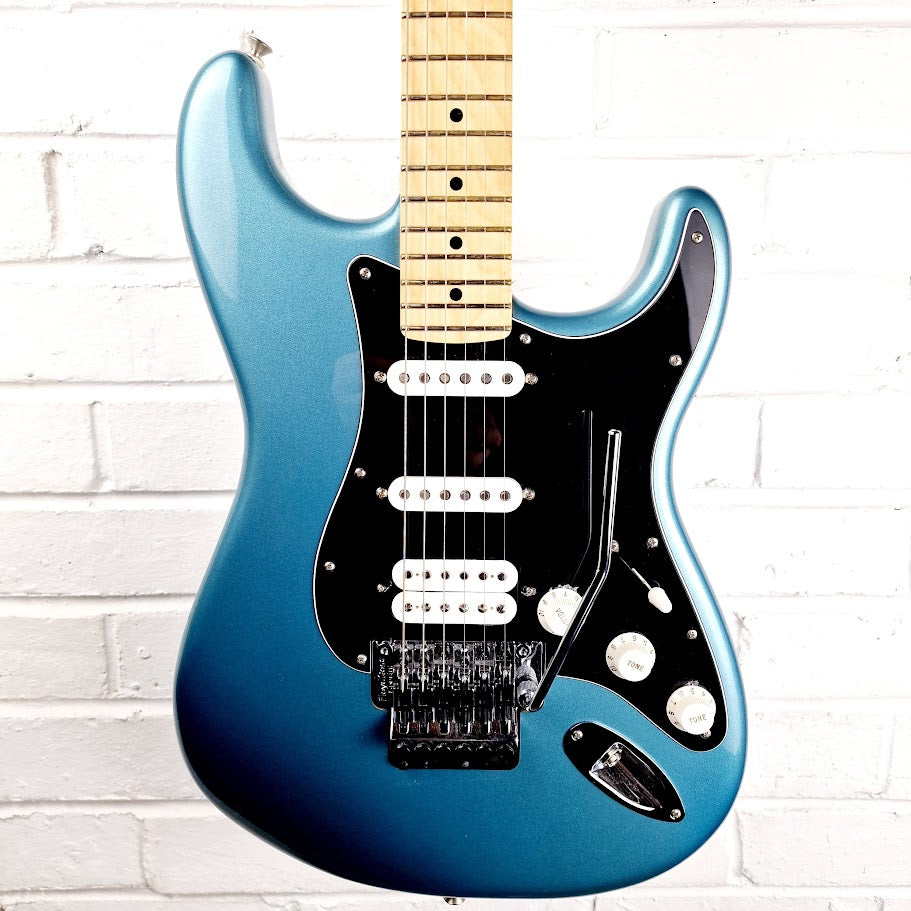 FENDER PLAYER STRATOCASTER FLOYD ROSE HSS TIDEPOOL BLUE ELECTRIC GUITAR