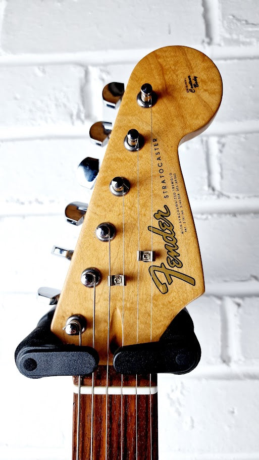 STRATOCASTER PARTSCASTER RED ELECTRIC GUITAR #001