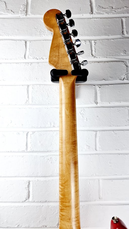 STRATOCASTER PARTSCASTER RED ELECTRIC GUITAR #001