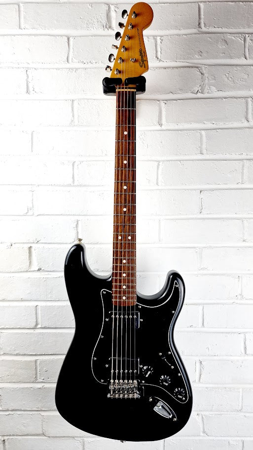 STRATOCASTER PARTSCASTER HH BLACK TOP ELECTRIC GUITAR #003