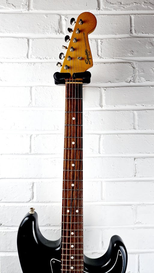 STRATOCASTER PARTSCASTER HH BLACK TOP ELECTRIC GUITAR #003