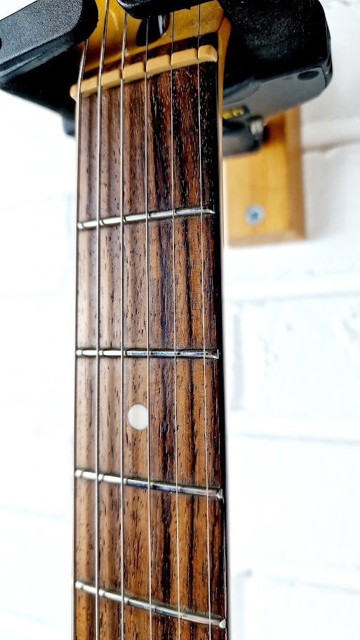 STRATOCASTER PARTSCASTER HH BLACK TOP ELECTRIC GUITAR #003