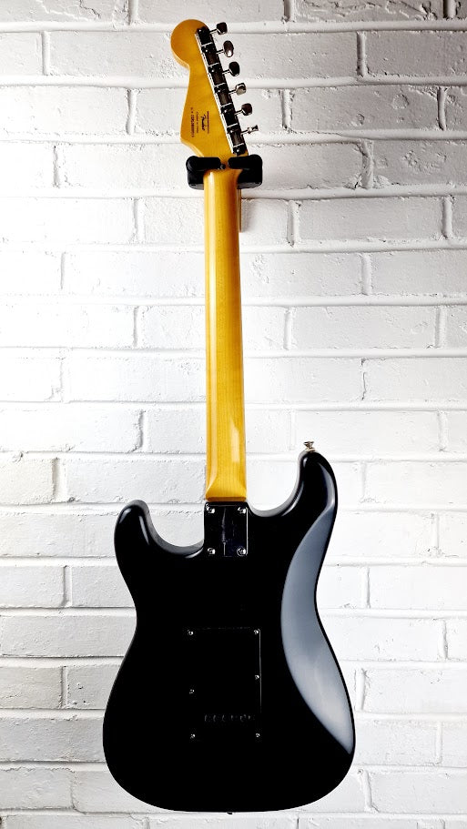 STRATOCASTER PARTSCASTER HH BLACK TOP ELECTRIC GUITAR #003