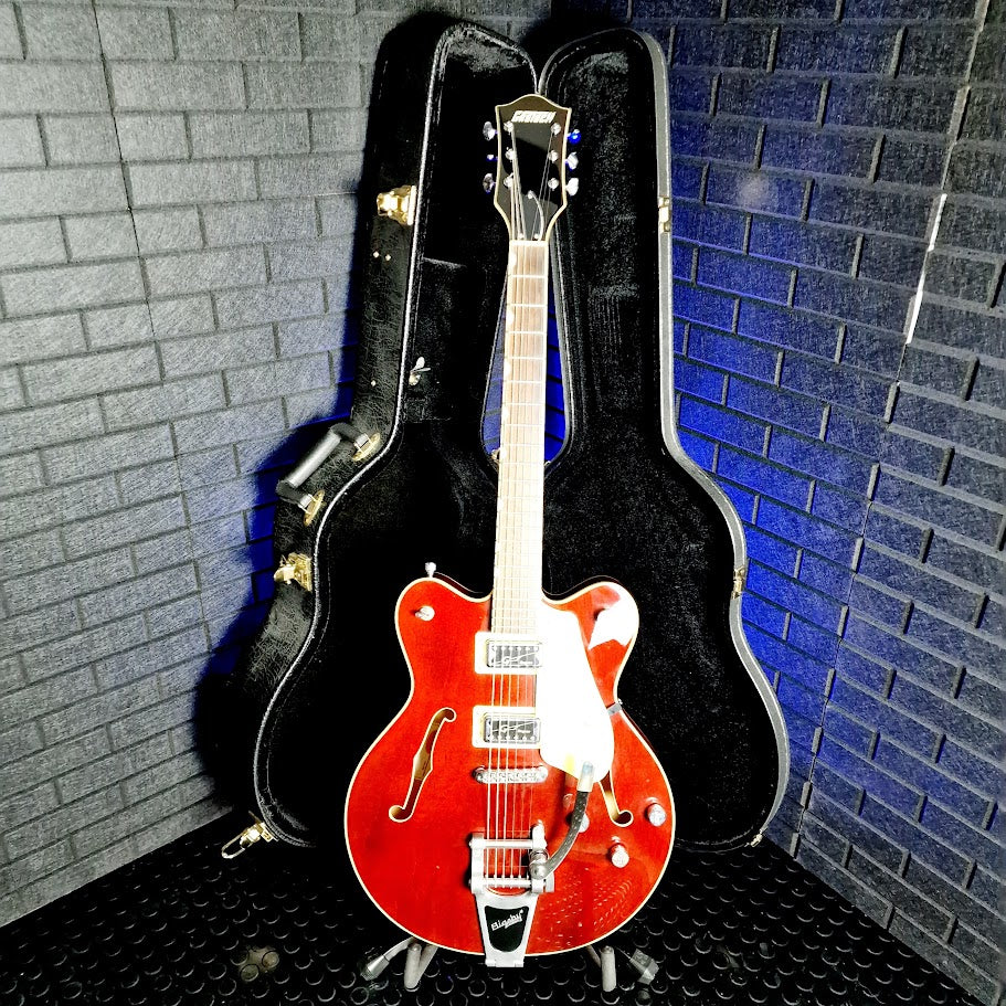 GRETSCH G5622T ELECTROMATIC CENTRE BLOCK WALNUT ELECTRIC GUITAR AND HARD CASE