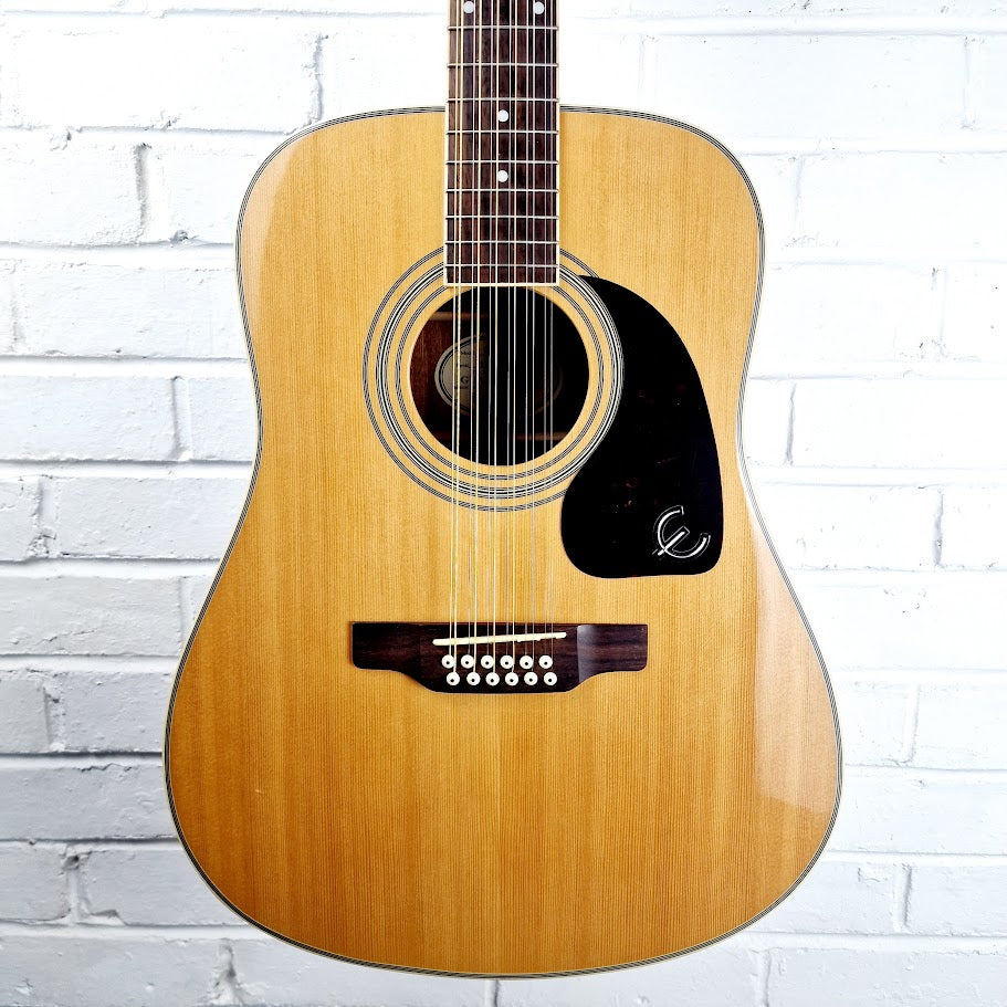 EPIPHONE DR212 NAT 12 STRING NATURAL ACOUSTIC GUITAR