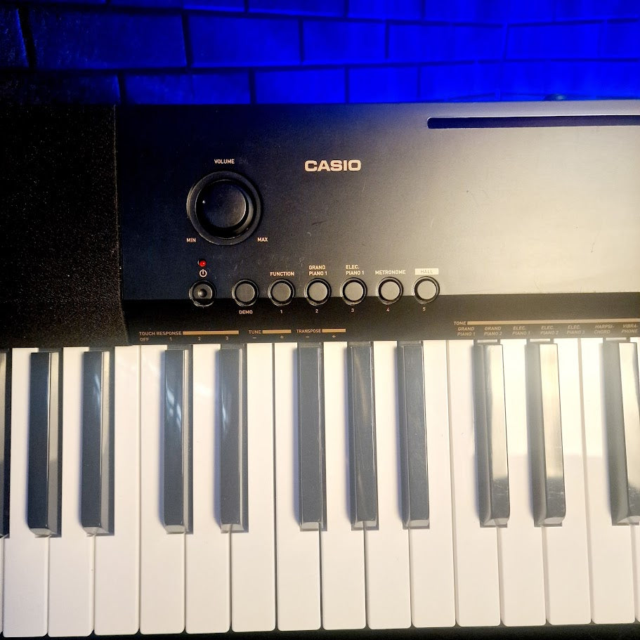 CASIO CDP130 88 KEY TOUCH SENSITIVE BLACK KEYBOARD DIGITAL PIANO