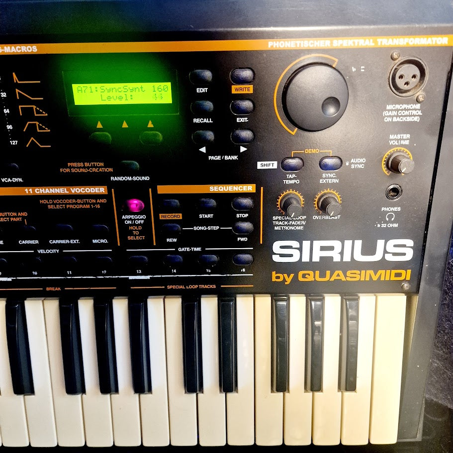 QUASIMIDI SIRIUS 49 Key Synthesizer **FAULTY / SPARES REPAIR**
