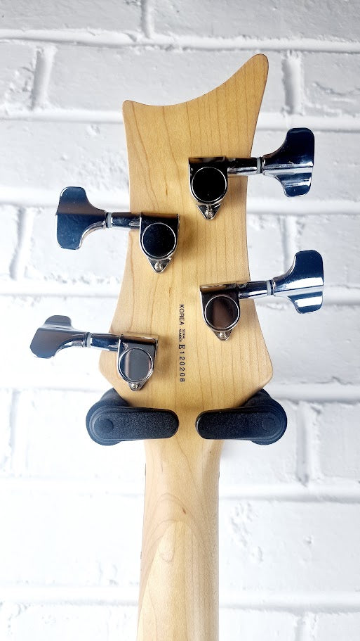 DEAN EDGE 4 STRING TRANS RED BASS GUITAR KOREAN MADE