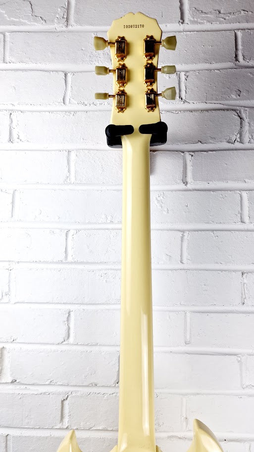 EPIPHONE LES PAUL CUSTOM SG G400 TRIPLE PICKUP IVORY ELECTRIC GUITAR