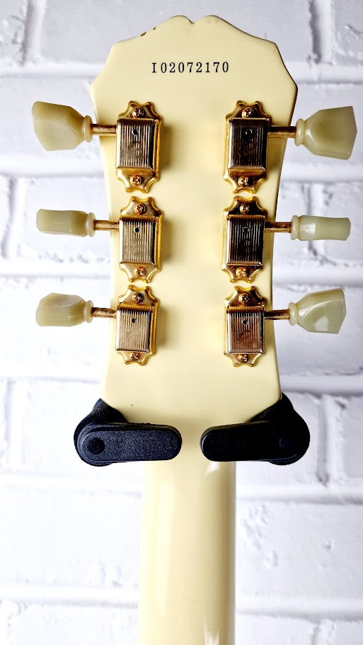 EPIPHONE LES PAUL CUSTOM SG G400 TRIPLE PICKUP IVORY ELECTRIC GUITAR